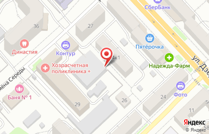 Мини-кафе Дзержинское на карте