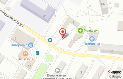 Магазин садовых товаров в Левобережном районе на карте