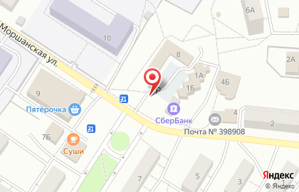 Магазин садовых товаров в Левобережном районе на карте