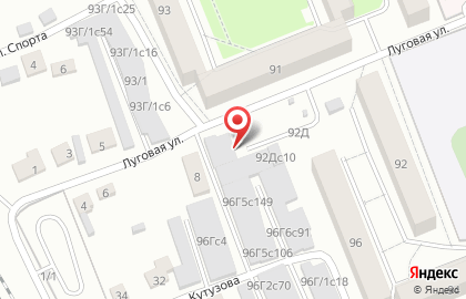 Кутузов на улице Кутузова на карте