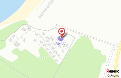 Гостиница Арчер на карте
