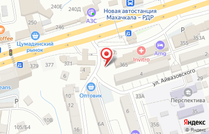 Магазин овощей и фруктов на улице Айвазовского на карте