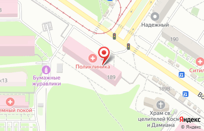 Городская клиническая больница №40 на Волгоградской улице на карте