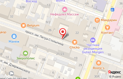 Торговый дом Леда в Фрунзенском районе на карте