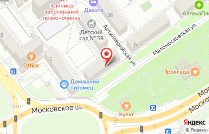 Клиника доктора Атрощенко И.Н. на карте