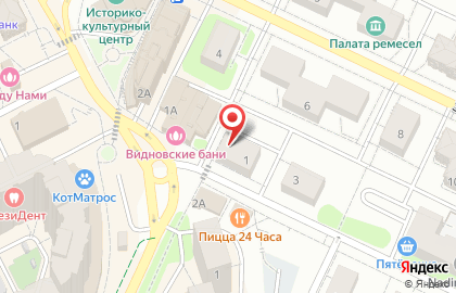 Районный архив Ленинского района Московской области, г. Видное на карте