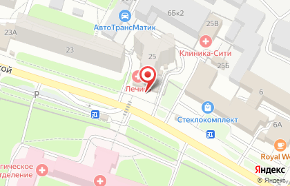 Аптека Будь здоров! на улице Крупской на карте