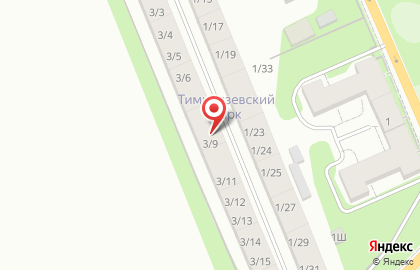Новостройки, ОАО ДСК на улице Тимирязева на карте