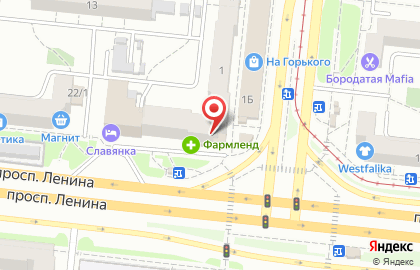 Государственная аптека на проспекте Ленина, 20 на карте