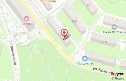 ТехноСтиль на улице Ломоносова на карте