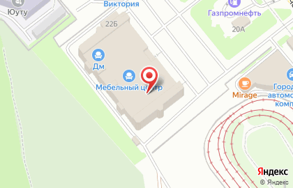 Салон мебели Эльф в Курчатовском районе на карте
