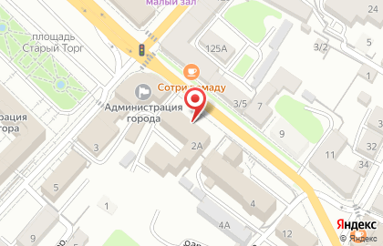 Прокуратура Калужской области на карте