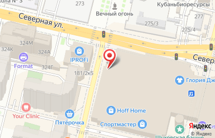 Магазин ортопедических матрасов и товаров для сна Askona на улице Володи Головатого на карте