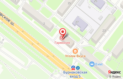 Супермаркет Магнит в Нижнем Новгороде на карте