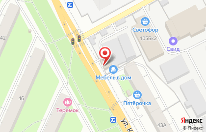 Мебельная фирма Урал-Komandor на карте