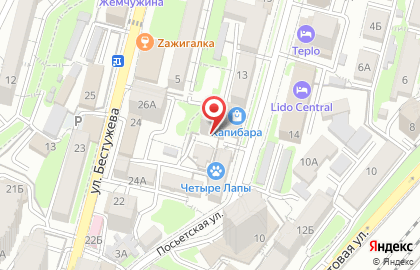Прет-а-Порте на карте