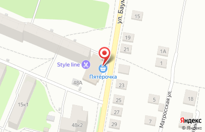 Супермаркет Пятёрочка в Нижнем Новгороде на карте