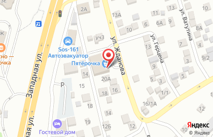 Станция напитков в Ростове-на-Дону на карте