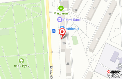 Аптека Волгофарм на Краснополянской улице на карте