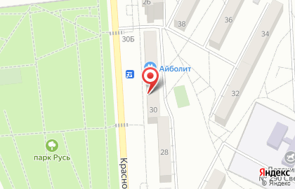 Аптека Волгофарм на Краснополянской улице на карте