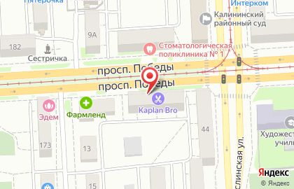 Уничтожение клопов Челябинск на карте