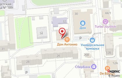Сеть супермаркетов Пятерочка на бульваре Победы, 32а на карте