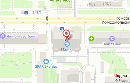 Центр бытового обслуживания Данила-Мастер на Комсомольском проспекте 39а/1 на карте