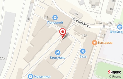 Магазин товаров для животных ЗооСмак в Московском районе на карте
