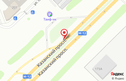 Магазин автозапчастей АвтоБан на Казанском проспекте на карте