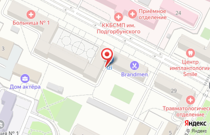 Автомагазин АвтоСпец на улице Николая Островского на карте