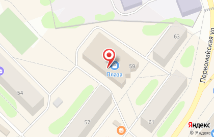 Магазин косметики и товаров для дома Улыбка радуги на Первомайской улице на карте