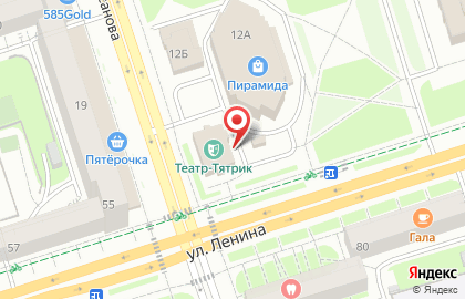 Кафе паназиатской кухни Том Ям Тай на карте
