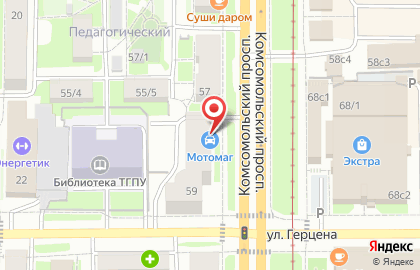 Салон штор Тюльер на карте