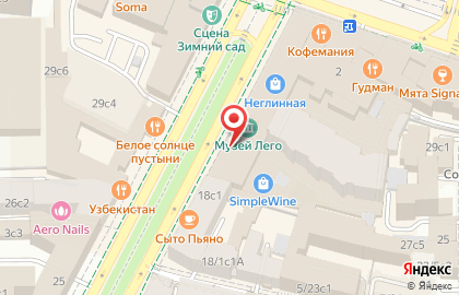 Супермаркет Азбука вкуса в Москве на карте