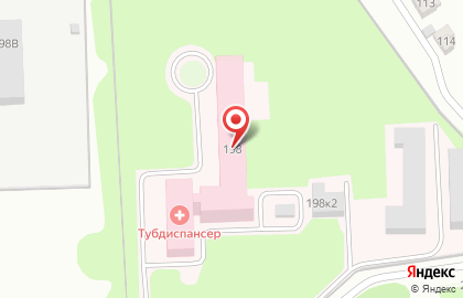 Нижегородский областной клинический противотуберкулезный диспансер на улице Родионова на карте