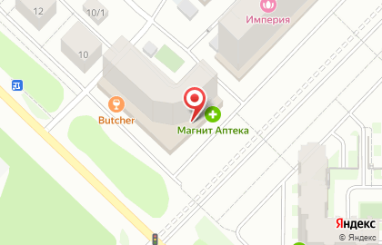 Супермаркет Магнит в Ханты-Мансийске на карте