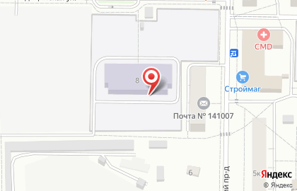 Детский сад №54, Радуга, комбинированного вида на карте