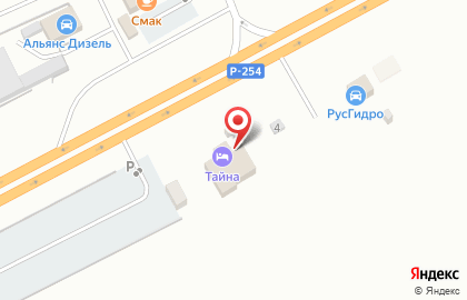 Гостиничный комплекс Таина на карте