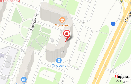 Служба доставки готовых блюд Моккано на Земской улице на карте