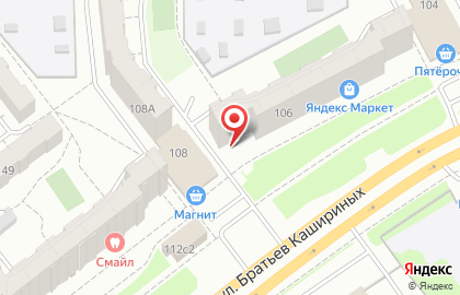 Ломбард Золотая рыбка на улице Братьев Кашириных, 106 на карте
