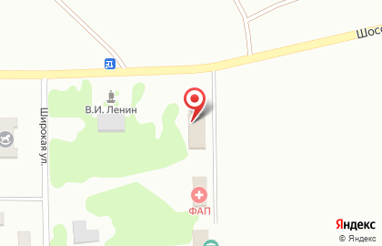 Продуктовый магазин на Шоссейной, 5 на карте