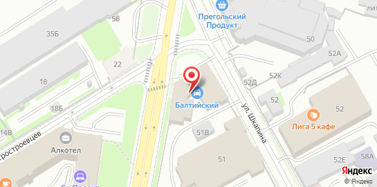 Ветеринарный центр Белый Бим на метро Балтийская на карте