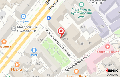 Интерлекс на Маяковской на карте