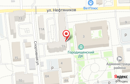 Парикмахерская Fluid на карте