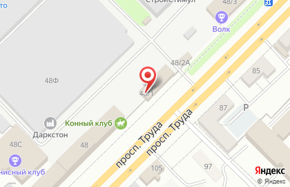 Частный детский сад Звёздочка в Коминтерновском районе на карте