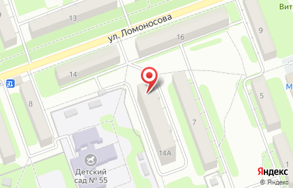 Парикмахерская Софья на улице Ломоносова на карте