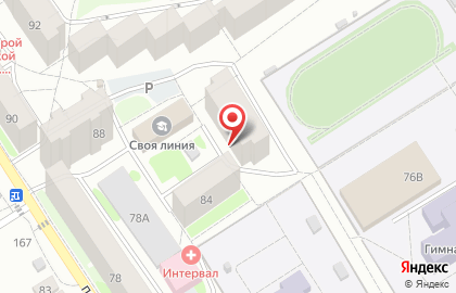 Магазин Дверь-Сервис в Центральном районе на карте
