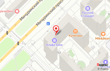 Альфа-Банк, ОАО на Университете на карте