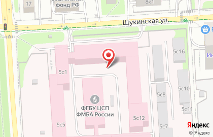 Пронто на Щукинской улице на карте