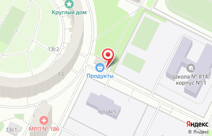 Магазин овощей и фруктов в Москве на карте